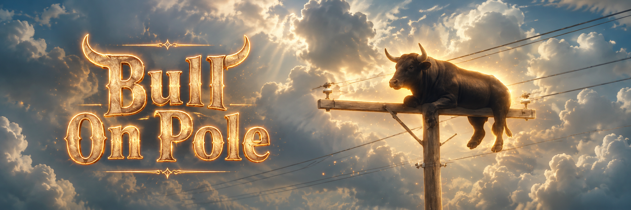 Bull On Pole cinematic banner